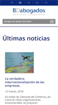 Mobile Screenshot of bdabogados.com